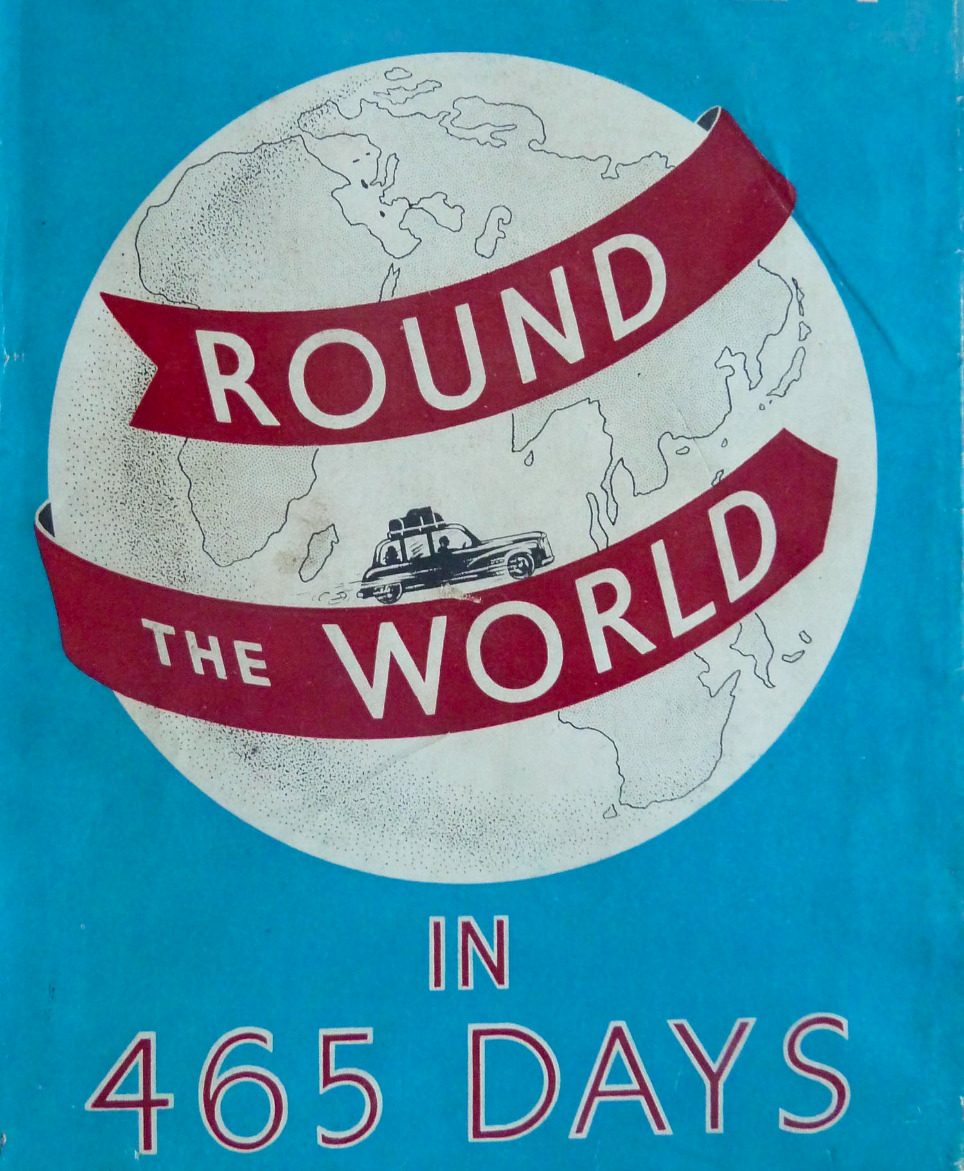 Archival travel document from Richard Creasey's adventures