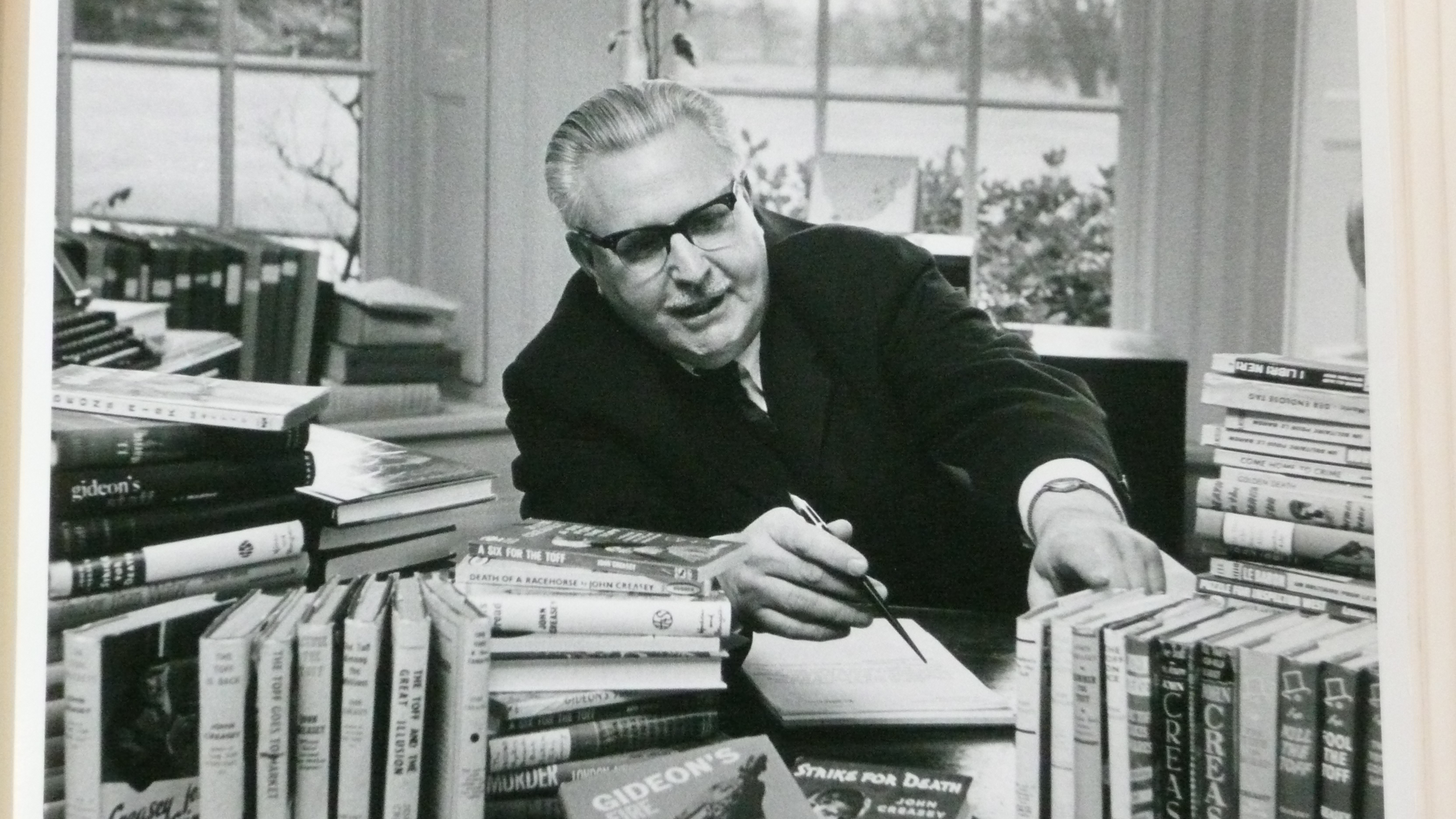 Archival material about authors who influenced Richard Creasey