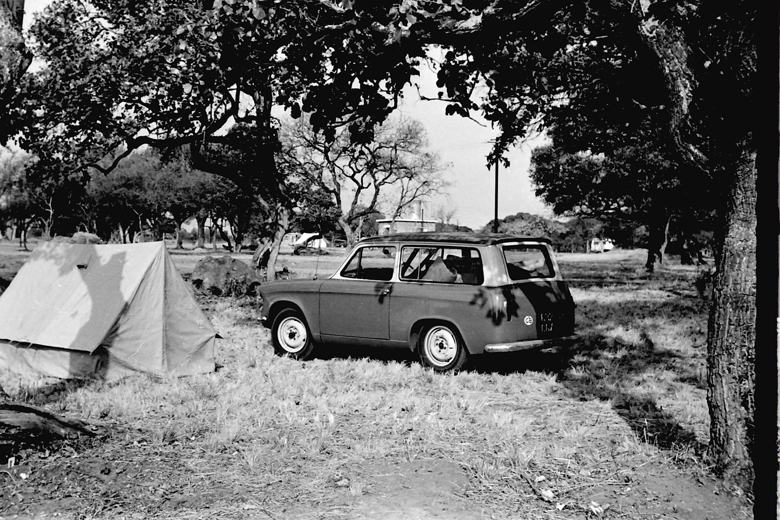 Travel scene from the 1962 to 1963 Creasey world trip