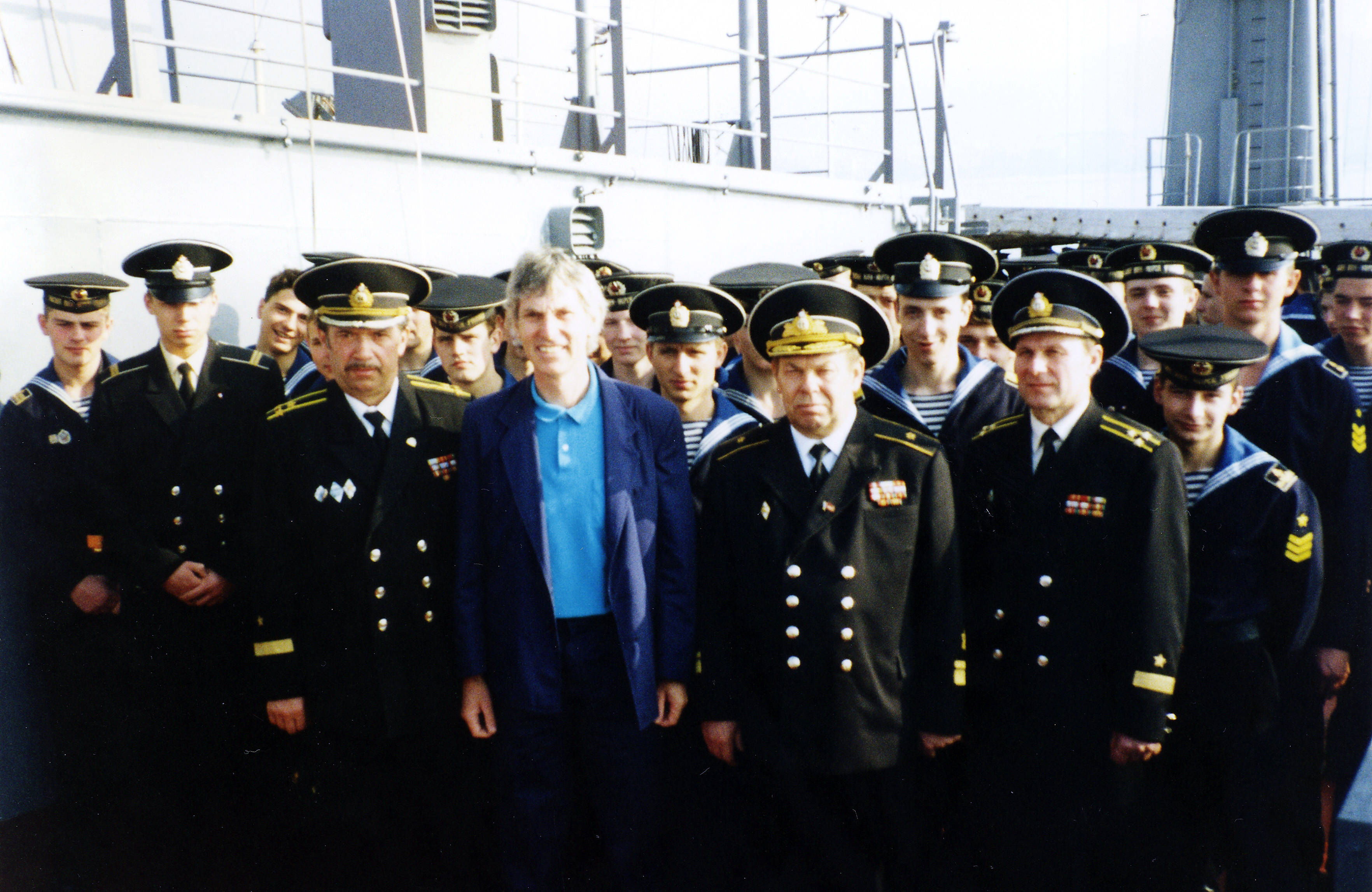 Naval scene related to the Sea Power television series