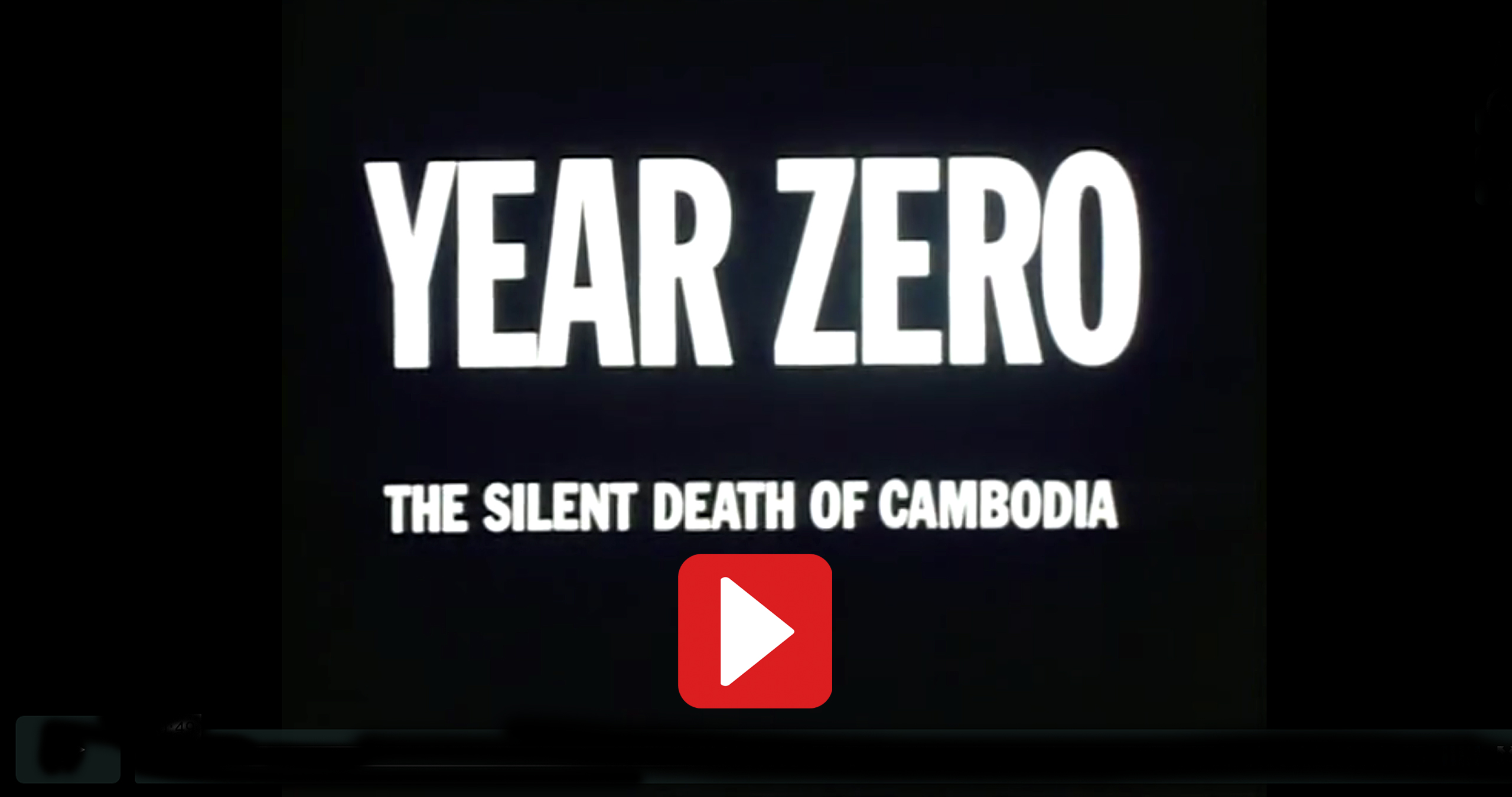 Documentary still connected with Year Zero
